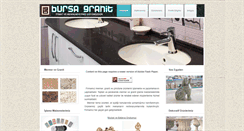Desktop Screenshot of bursagranit.com